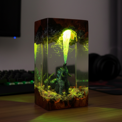 Godzilla Fire Lamp
